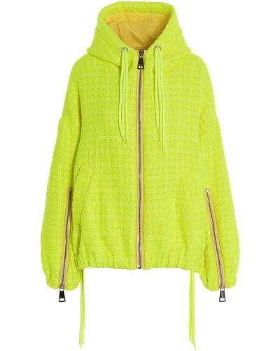 Khrisjoy 'khris Windbreaker Tweed' Jacket - Yellow