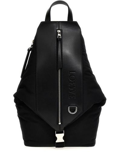 Loewe 'convertible' Small Backpack - Black