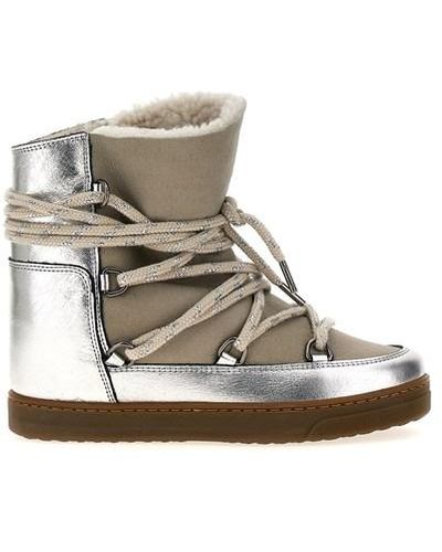 Isabel Marant 'nowles' Ankle Boots - Multicolor
