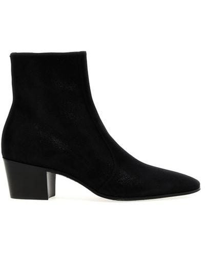 Saint Laurent 'vassili' Ankle Boots - Black