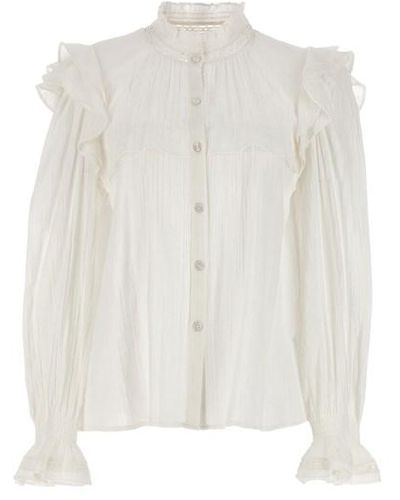 Isabel Marant 'jatedy' Shirt - White
