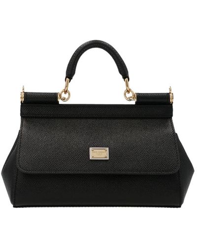 Dolce & Gabbana 'sicily' Small Handbag - Black