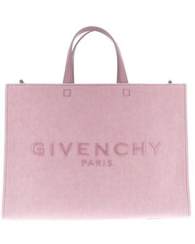 Givenchy Medium 'g-tote' Shopping Bag - Purple