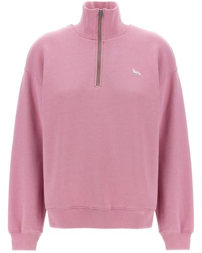 Maison Kitsuné 'baby Fox' Sweatshirt - Pink