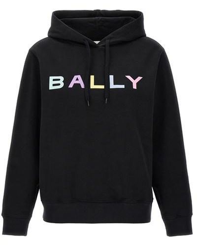 Bally Logo Hoodie - Black