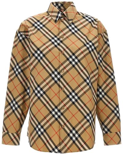 Burberry Check Shirt - Multicolour