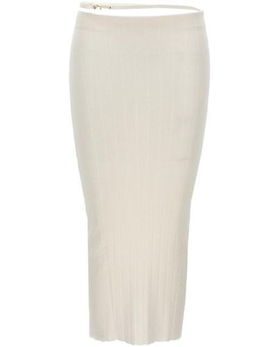 Jacquemus 'la Jupe Pralù' Skirt - White
