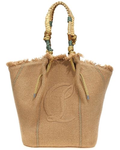 Christian Louboutin 'by My Side' Shopping Bag - Natural