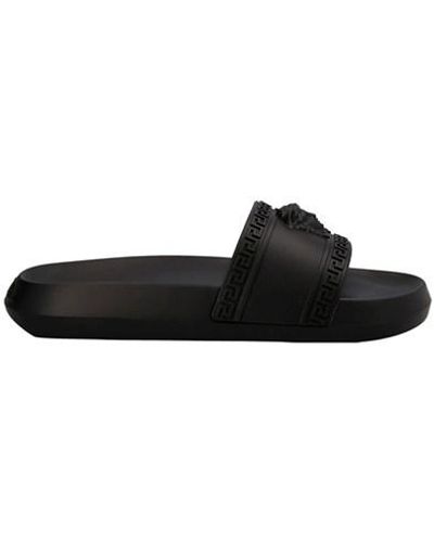 Versace 'medusa' Slides - Black