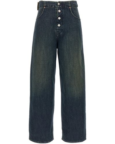 MM6 by Maison Martin Margiela Jeans "Rihanna" - Blau