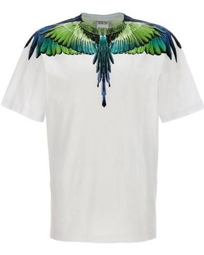 Marcelo Burlon 'icon Wings' T-shirt - Green