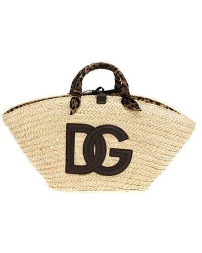 Dolce & Gabbana 'kendra' Midi Shopping Bag - Multicolor