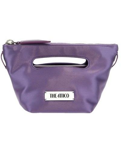 The Attico 'via Dei Giardini 15' Handbag - Purple