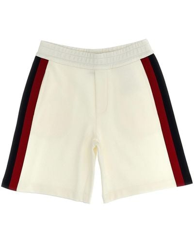 Moncler Bermuda-Shorts Mit Ripsband - Natur