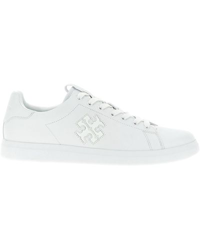 Tory Burch 'double T Howell Court' Trainers - White