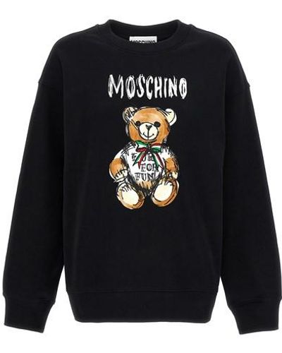 Moschino 'teddy Bear' Sweatshirt - Blue