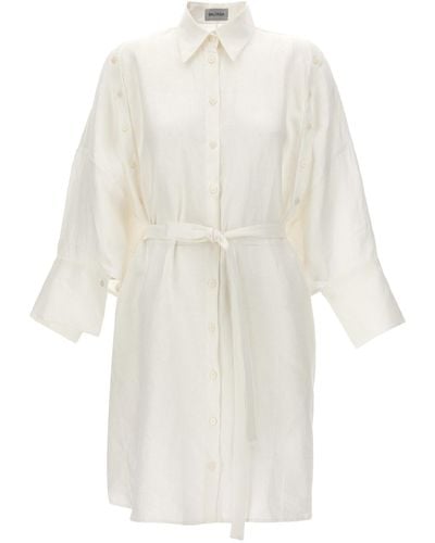 BALOSSA Hemdkleid "Honami" - Weiß