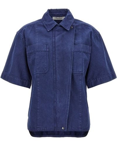 Max Mara 'gabriel' Shirt - Blue