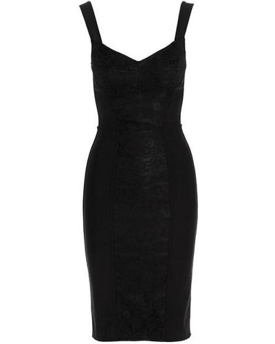 Dolce & Gabbana Corsetteria Bustier Dress - Black