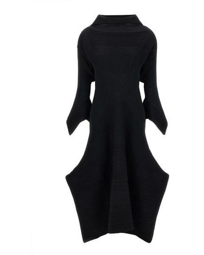 Issey Miyake 'exuberance' Dress - Black