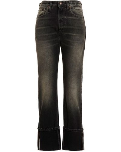 R13 Jeans 'Courtney Limited Edition' - Schwarz
