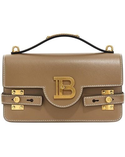 Balmain Handtasche "B-Buzz 24" - Braun