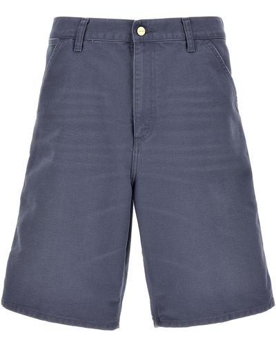 Carhartt Bermuda-Shorts 'Single Knee' - Blau