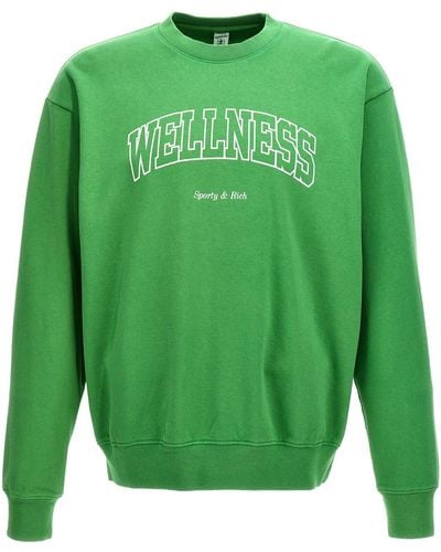 Sporty & Rich 'wellness' Sweatshirt - Green