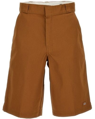 Dickies Bermuda-Shorts Aus Baumwolle - Weiß