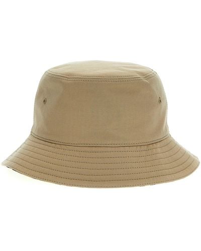 Burberry Reversible Bucket Hat - Natural