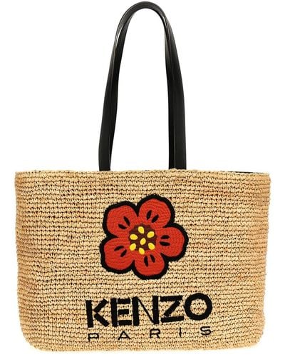 KENZO 'boke Flower' Shopping Bag - Black