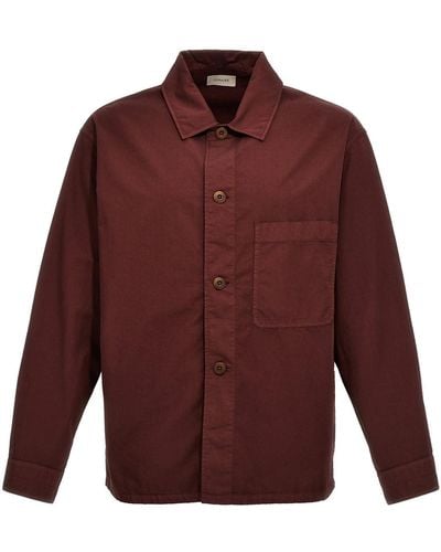 Lemaire 'ls Pyjama' Shirt - Red