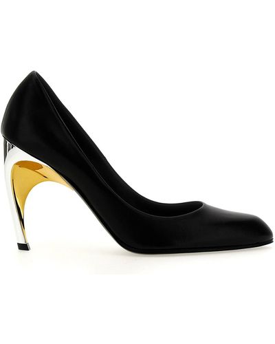 Alexander McQueen 'armadillo' Court Shoes - Black