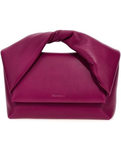 JW Anderson Handtasche 'Twister Large' - Lila