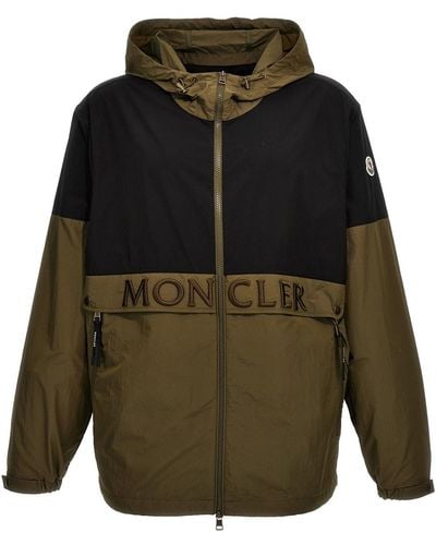 Moncler 'joly' Hooded Jacket - Green