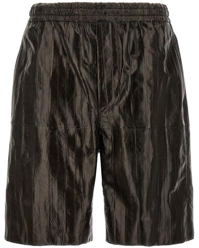 Jil Sander Eel Bermuda Shorts - Grey