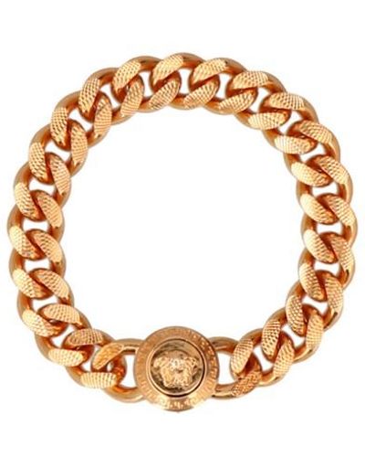 Versace 'medusa Chain' Bracelet - Metallic