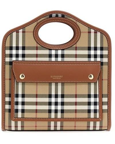 Burberry 'pocket' Mini Handbag - Multicolor