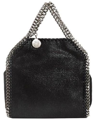 Stella McCartney Tiny Tote Eco shaggy Deer - Black