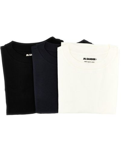 Jil Sander Plus T-Shirts And Polos - Black