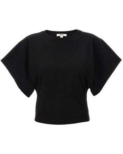 Agolde 'britt' T-shirt - Black