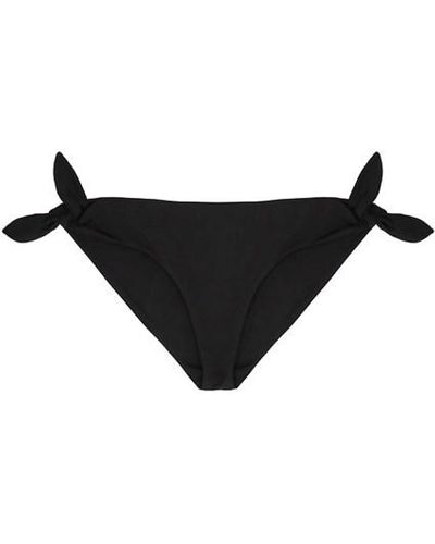 Saint Laurent Bikini Lace-up Briefs - Black