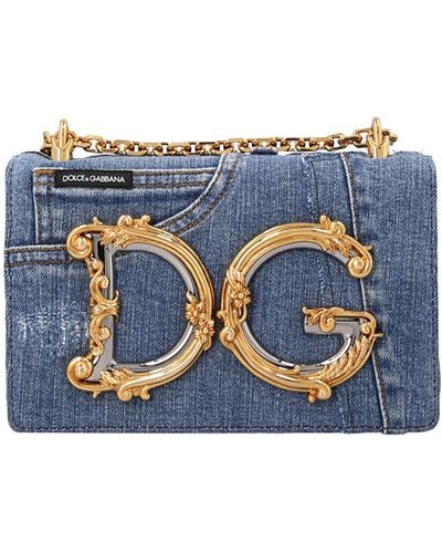 Dolce & Gabbana Umhängetasche 'Dg Girls' - Blau