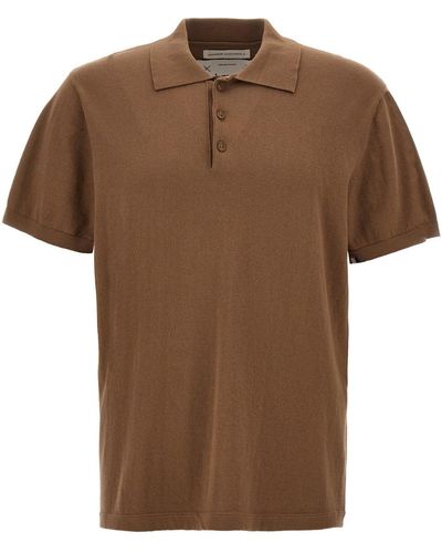 Extreme Cashmere 'n°352 Avenue' Polo Shirt - Brown