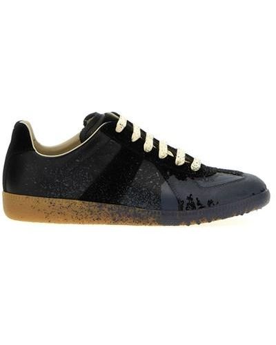 Maison Margiela Paint Replica Sneakers Bianco/Nero