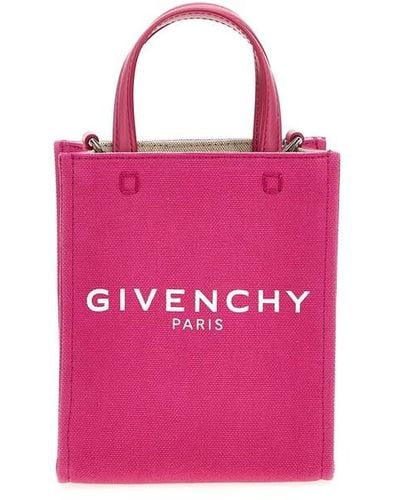 Givenchy Borsa a mano 'G Tote' mini - Rosa