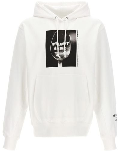 Helmut Lang Kapuzenpullover 'Photo 2' - Weiß