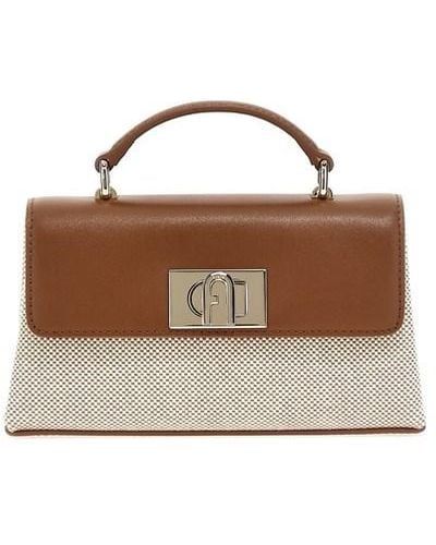 Furla '1927' Mini Handbag - Brown