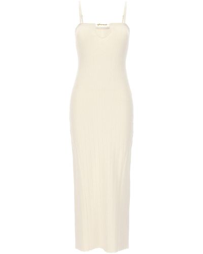 Jacquemus 'la Robe Sierra Bretelles' Dress - White
