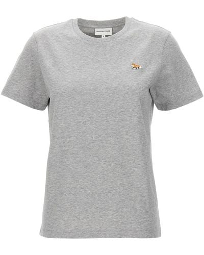 Maison Kitsuné T-Shirt "Baby Fox" - Grau